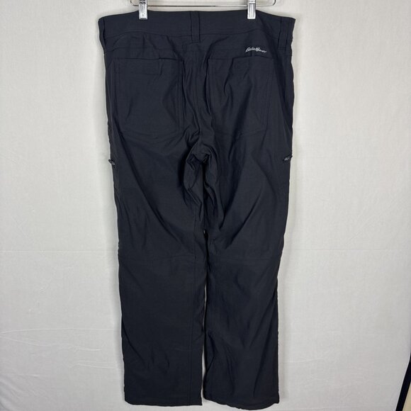 Eddie Bauer First Ascent Fleece Lined Softshell Pants Men’s 34x32 Black - Picture 4 of 7